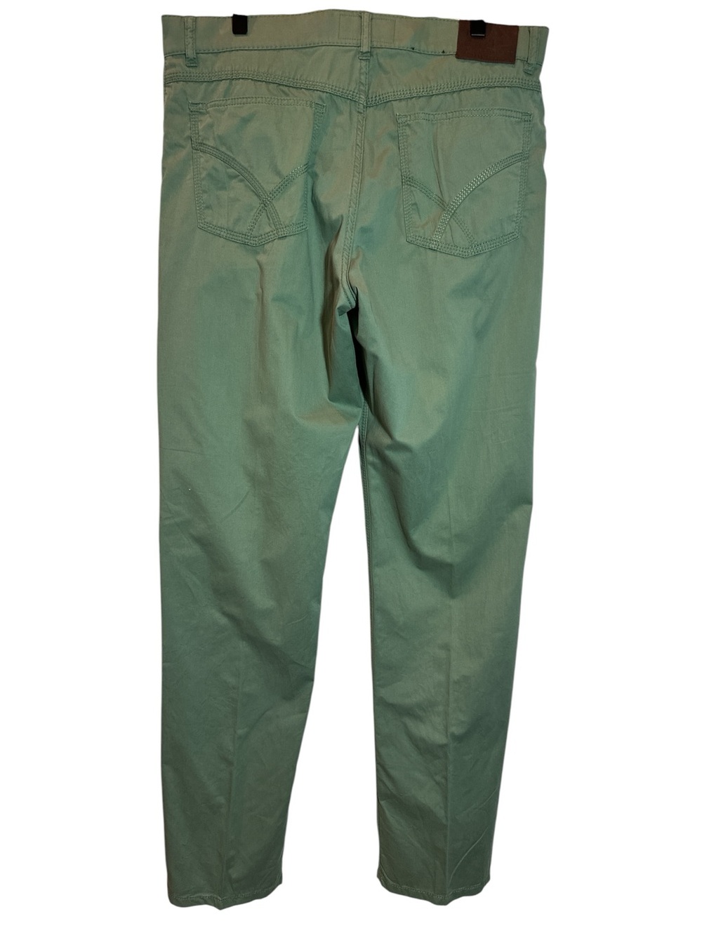 Brax Chino Pants Mens Sz 36x36 Cooper Fancy Regular Straight Green - Picture 2 of 5